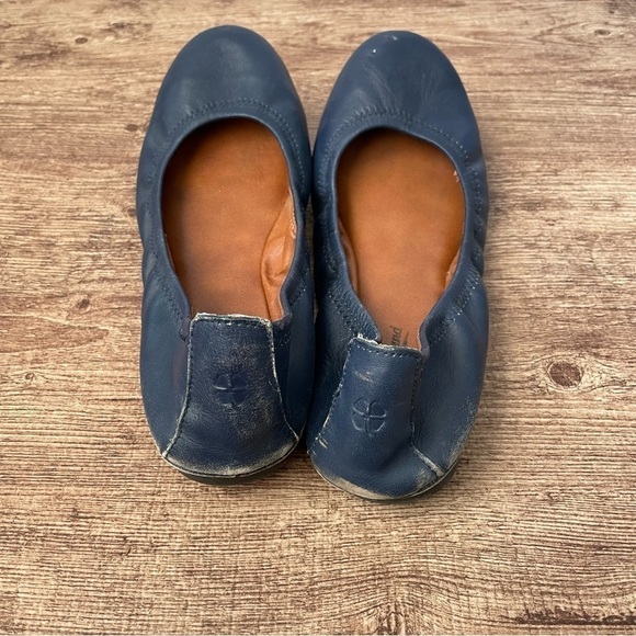 Lucky Brand Navy Blue Flats Size 9.5 - Picture 3 of 4